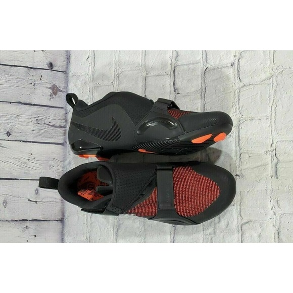 Nike SuperRep Cycle Black Red Cycling Shoes CJ0775-008 WOMENS SIZE 6.5 - Picture 5 of 7